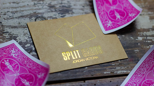 COLORED Split Cards 10 ct., Fushia by PCTC