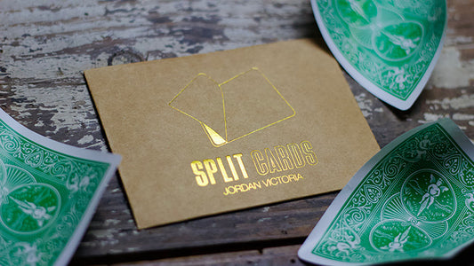 COLORED Split Cards 10 ct., Green by PCTC