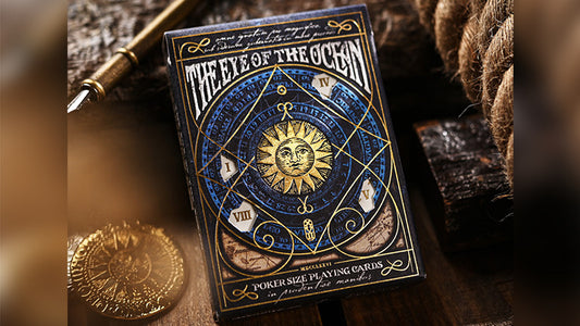 Eye of the Ocean Solis, Blue Playing Cards