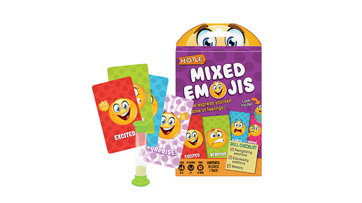 Hoyle Mixed Emojis Playing Cards by US Card Magic