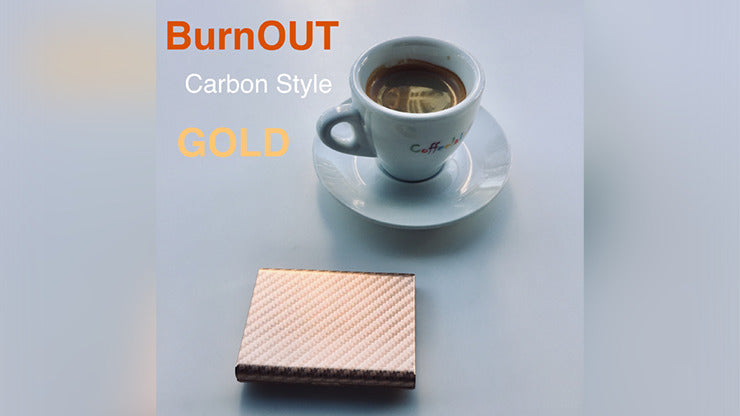 BURNOUT 2.0 CARBON GOLD by Victor Voitko (Gimmick and Online Instructions)