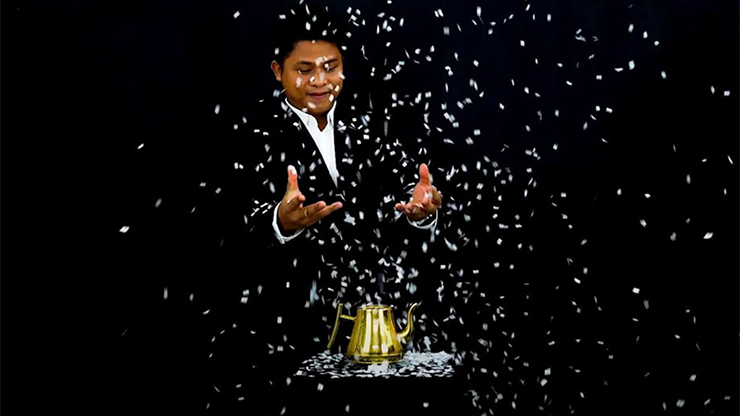 Ultimate Magic Teapot GOLD by 7 MAGIC
