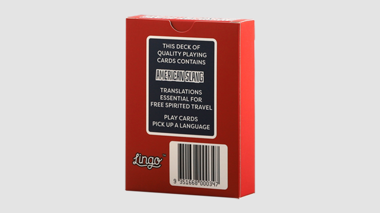 Lingo, American Slang Playing Cards