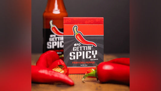 Gettin'; Spicy -Chili Pepper Playing Cards by OPC