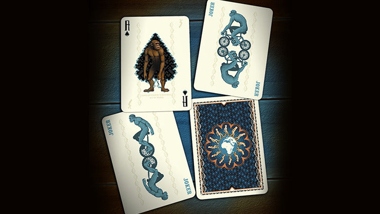 Evolution Of Mankind Playing Cards