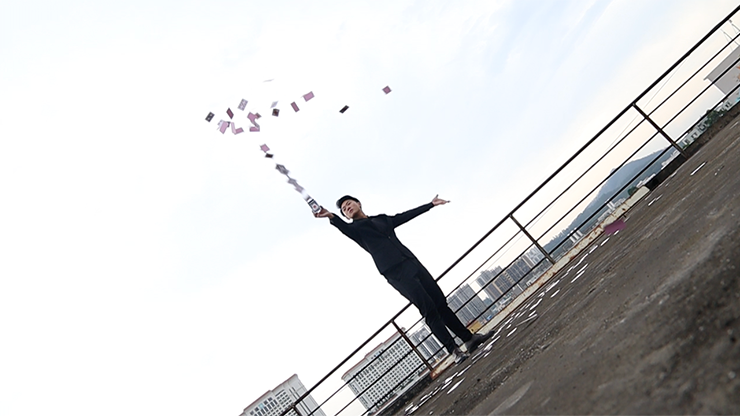 THE ROCKET Card Fountain RIGHT HANDED (Wireless Remote Version) by Bond Lee