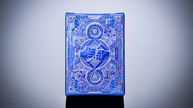 Solidarity, Navy Blue Playing Cards By Riffle Shuffle