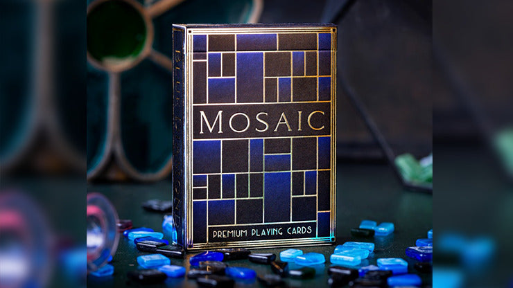 Mosaic BLUE DIAMOND Playing Cards
