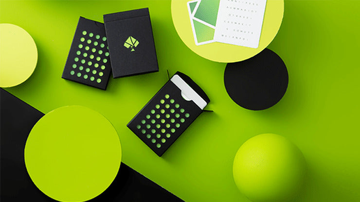 NOC Tropic Green Colorgrades Playing Cards by Art of Play