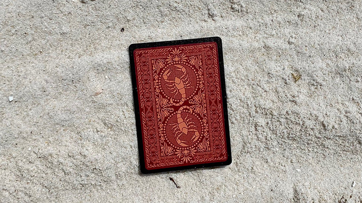 Bicycle Scorpion, Red Playing Cards