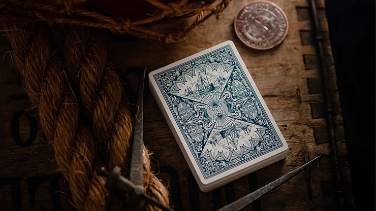 Pioneers, Blue Playing Cards
