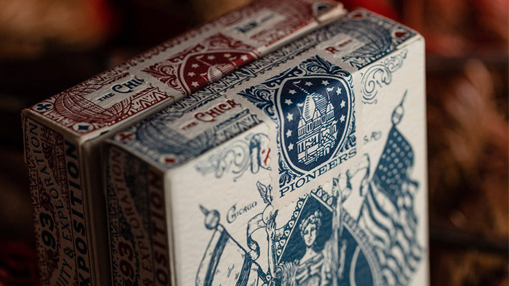 Pioneers, Blue Playing Cards