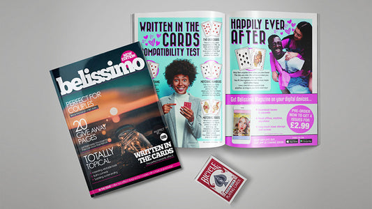 Written in the Cards Standard package, Gimmicks and Online Instructions by Jamie Daws