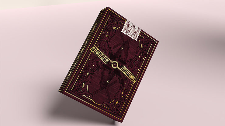 The Windmill Back, Claret Purple Edition Playing Cards