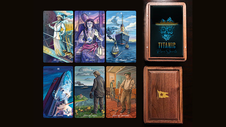 Deluxe Titanic Tarot: Risen Spirits, with wooden box