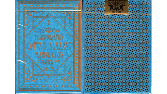 Gilded Cotta';s Almanac #1, Numbered Seal Transformation Playing Cards