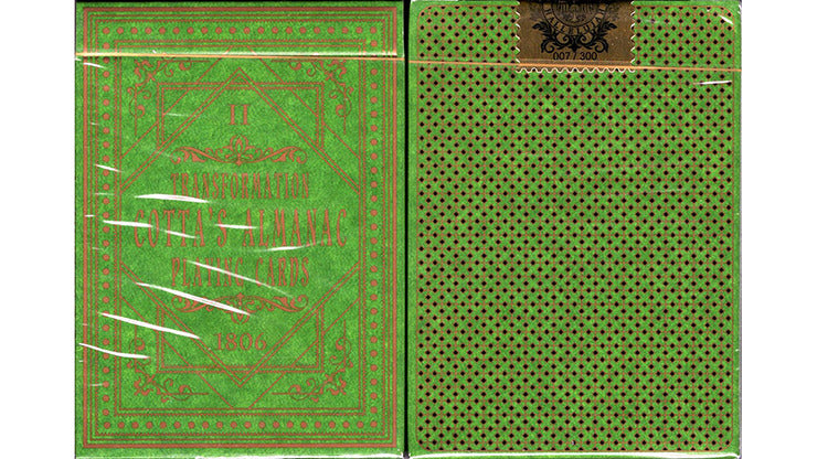 Gilded Cotta';s Almanac #2, Numbered Seal Transformation Playing Cards
