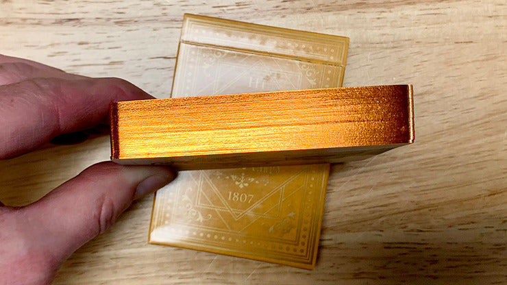Gilded Cotta';s Almanac #3, Numbered Seal Transformation Playing Cards