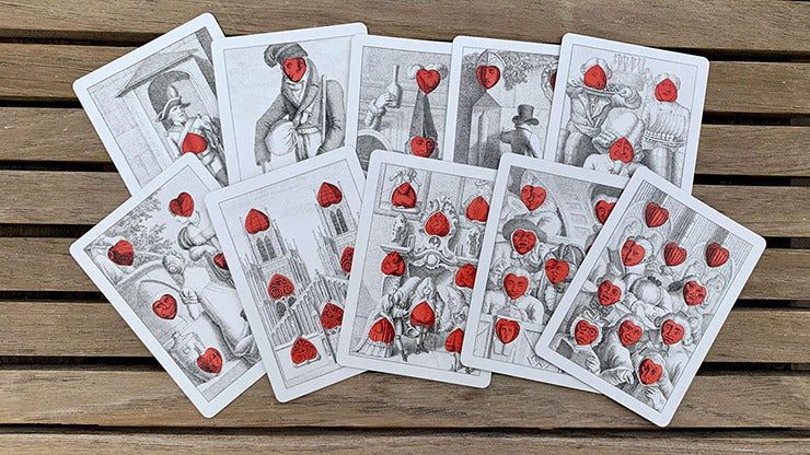 Gilded Cotta';s Almanac #3, Numbered Seal Transformation Playing Cards