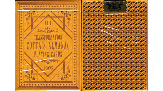 Gilded Cotta';s Almanac #3, Numbered Seal Transformation Playing Cards