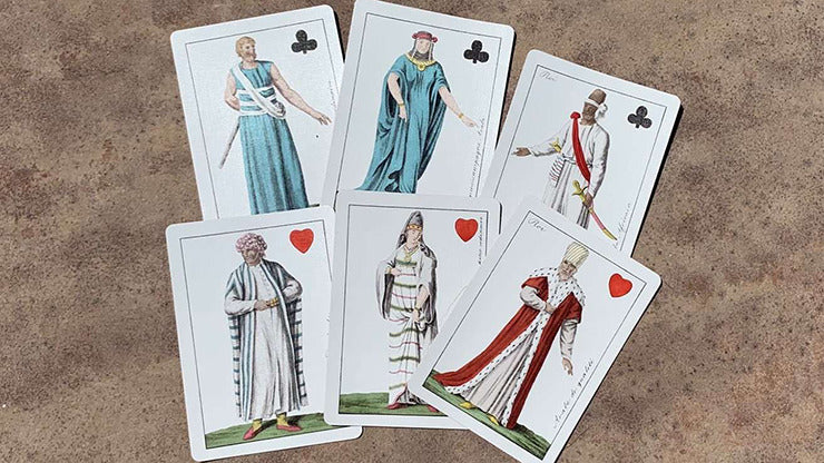 Gilded Cotta';s Almanac #4, Numbered Seal Transformation Playing Cards