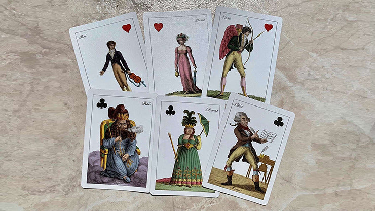 Gilded Cotta';s Almanac #5, Numbered Seal Transformation Playing Cards