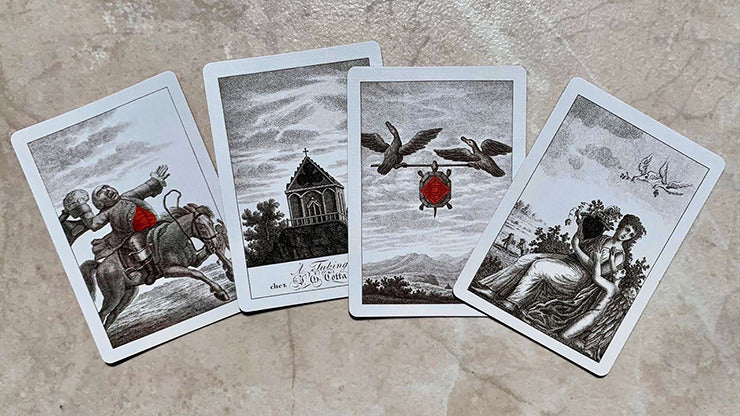 Gilded Cotta';s Almanac #5, Numbered Seal Transformation Playing Cards