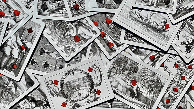 Gilded Cotta';s Almanac #6, Numbered Seal Transformation Playing Cards