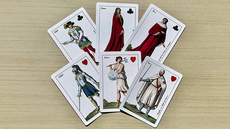 Gilded Cotta';s Almanac #6, Numbered Seal Transformation Playing Cards