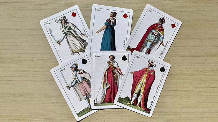 Gilded Cotta';s Almanac #6, Numbered Seal Transformation Playing Cards