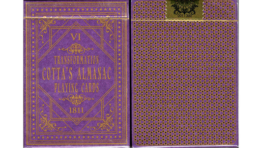 Gilded Cotta';s Almanac #6, Numbered Seal Transformation Playing Cards