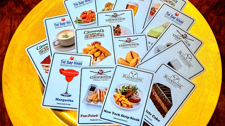 Ideal Meal US version Dollar, Props and Online Instructions by David Jonathan