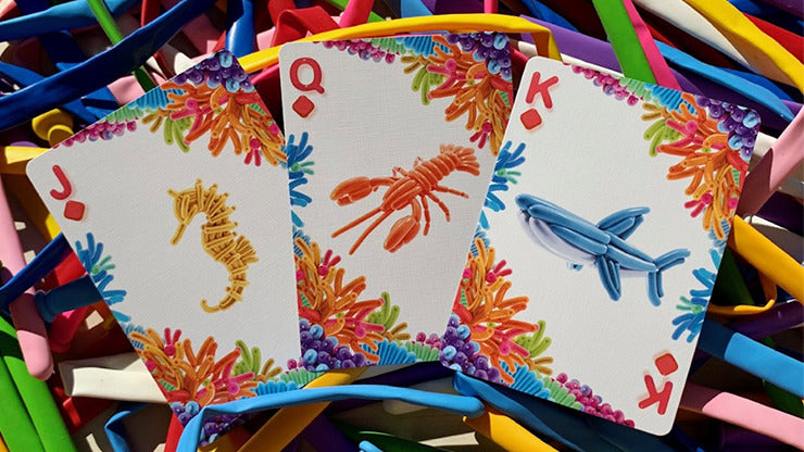 Bicycle Balloon, Ocean Playing Cards