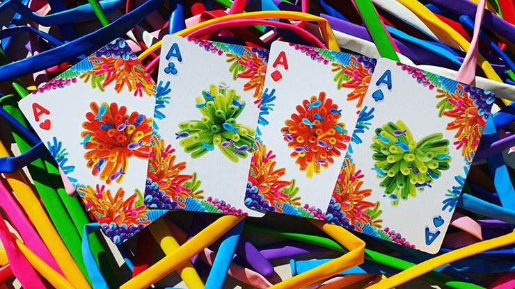 Bicycle Balloon Stripper, Ocean Playing Cards