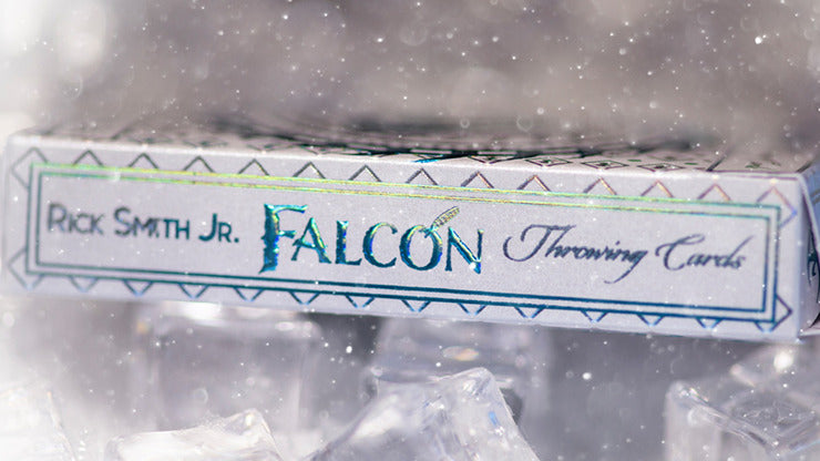 Ice Falcon Throwing Cards, Foil by Rick Smith Jr. and De';vo