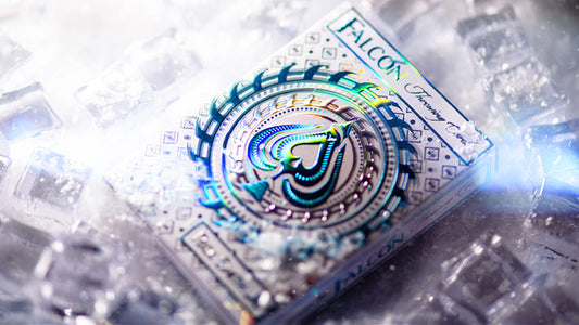 Ice Falcon Throwing Cards, Foil by Rick Smith Jr. and De';vo