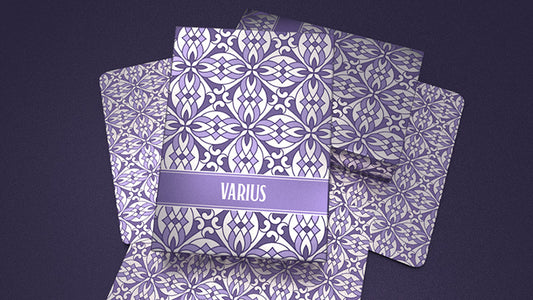 VARIUS, Limited Edition Purple Playing Cards