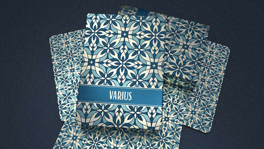 VARIUS, Limited Edition Teal Playing Cards