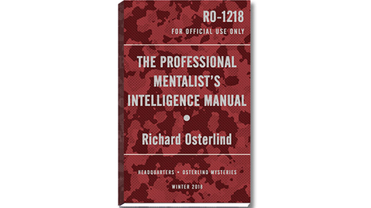 The Professional Mentalist';s Intelligence Manual by Richard Osterlind