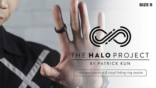 The Halo Project, Silver Size 9, Gimmicks and Online Instructions by Patrick Kun