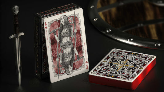 Warrior Women, Gilded Playing Cards by Headless Kings
