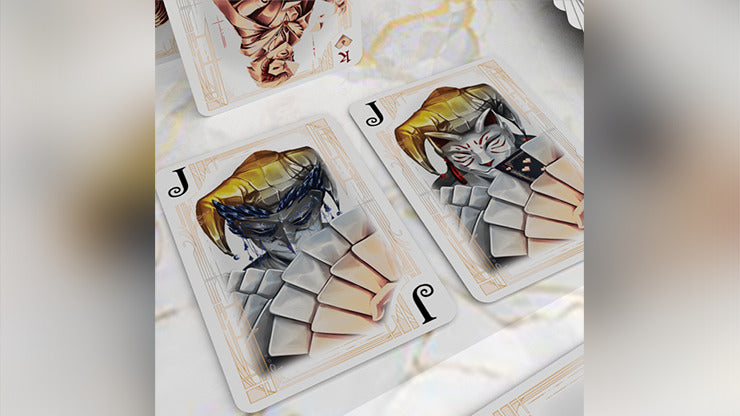 Card Masters Precious Metal, White Playing Cards by Handlordz