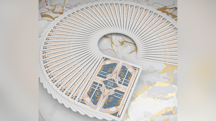 Card Masters Precious Metal, White Playing Cards by Handlordz