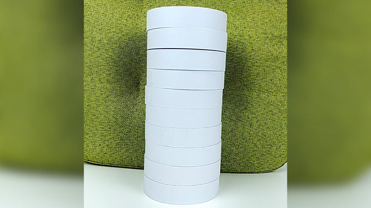 PAPER ROLL to Paper Cup 10-qty, White by JL Magic