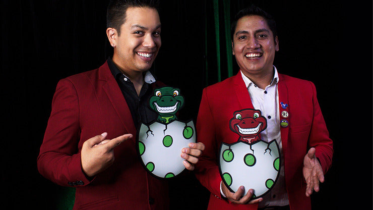 DINO MAGIC SURPRISE, Gimmick and Online Instructions by Luis Zavaleta & Nox