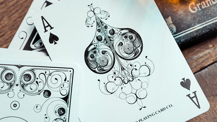 Smoke & Mirror, Smoke-White Standard Limited Edition Playing Cards by Dan & Dave