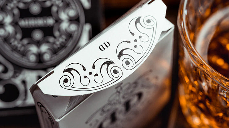 Smoke & Mirror, Smoke-White Standard Limited Edition Playing Cards by Dan & Dave