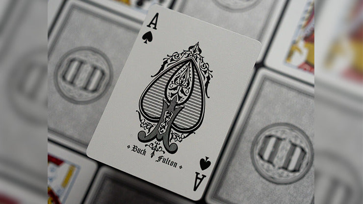 Smoke & Mirrors x Fulton, Smoke-White Playing Cards by Dan & Dave