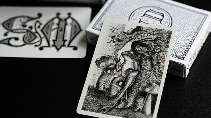 Smoke & Mirrors x Fulton, Smoke-White Playing Cards by Dan & Dave