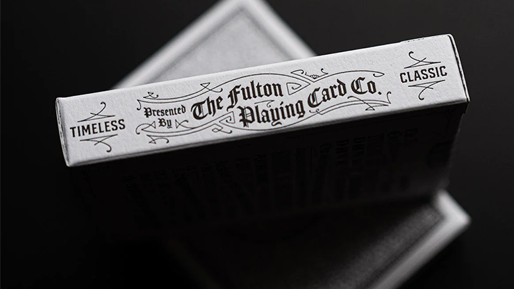 Smoke & Mirrors x Fulton, Smoke-White Playing Cards by Dan & Dave